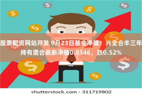 股票配资网站开发 9月23日基金净值：兴全合丰三年持有混合最新净值0.5346，跌0.52%